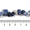 Natural Sodalite Nuggets Beads Strands G-B125-A18-01-4