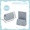 Velvet Packing Button Bags ABAG-WH0040-15-2