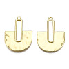 Rack Plating Alloy Pendants PALLOY-F286-05G-2