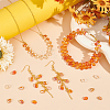 140Pcs 7 Style Transparent Spray Painted Glass Charms GLAA-GA0001-86-4