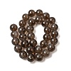Natural Smoky Quartz Beads Strands G-B167-A09-12mm-7