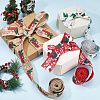 3 Strands 3 Colors Printed Linen Ribbon OCOR-GF0002-71-5