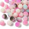 50Pcs 5 Colors Imitation Pearl Acrylic Beads OACR-FS0001-62A-3