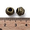 Tibetan Style Alloy Beads FIND-Q094-38AB-3