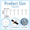 6Pcs 925 Sterling Silver Hollow Initial Beads STER-TA0001-53Y-5