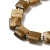 Natural Wood Lace Stone Beads Strands G-L596-A04-01-4