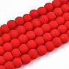 Opaque Glass Beads Strands GLAA-T032-P4mm-MD04-1