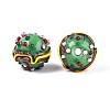 Handmade Lampwork Bumpy Beads LAMP-T022-05E-3