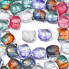 100Pcs 10 Colors Transparent Lampwork Beads GLAA-CJ0001-79-9