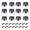 12Pcs Iron Universal Sectional Sofa Interlocking Brackets AJEW-FH0003-06-1