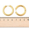 Tarnish Resistant 202 Stainless Steel Huggie Hoop Earrings EJEW-O087-08N-G-2