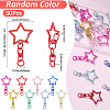 30Pcs Alloy Swivel Clasps FIND-SP0005-14-2