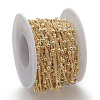 Soldered Brass Cable Chains KK-S332-17G-3