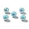 UV Plating Rainbow Iridescent Acrylic Beads LS-X-PACR-D070-01I-1