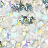 90Pcs 6 Styles Transparent Glass Beads GLAA-YW0003-63-2