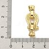 Brass Micro Pave Cubic Zirconia Fold Over Clasps KK-U037-27G-02-3