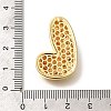 Brass Cubic Zirconia Pendants KK-M295-13G-L-3