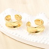 Brass Cuff Earrings EJEW-K309-16G-1