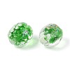 Handmade Foil Glass Beads FOIL-N029-10C-3