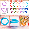 DIY Food Grade Silicone Beaded Pendant Decoration Making Kit DIY-GO0001-96-2