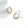 304 Stainless Steel Hoop Earrings IO9179-4-3