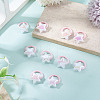 10Pcs Plastic Girls Hair Accessories OHAR-TAC0011-001B-5