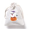 Halloween Cotton Cloth Storage Pouches ABAG-M004-01Q-3