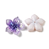 Printed Acrylic Bead Caps MACR-F087-03-2
