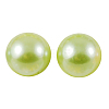 ABS Plastic Imitation Pearl Cabochons SACR-S738-6mm-Z18-1