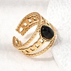 304 Stainless Steel Cuff Open Rings RJEW-F213-03G-10-2