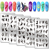 Stainless Steel DIY Nail Art Templates MRMJ-WH0098-015-1