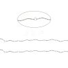 Non-Tarnish 304 Stainless Steel Link Chains STAS-D084-36P-2