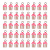 100Pcs Handmade Polymer Clay Charms CLAY-TA0001-96B-2