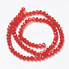 Glass Beads Strands EGLA-A044-T4mm-D01-2