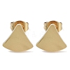 PVD Vacuum Plating 304 Stainless Steel Stud Earrings for Women EJEW-A048-46C-G-1