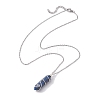 304 Stainless Steel Cable Necklaces NJEW-JN04867-02-5