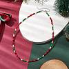 MIYUKI Round Rocailles Beaded  Necklaces NJEW-TA00160-2