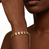 304 Stainless Steel Butterfly Link Chain Bracelets for Women WG8B455-02-2
