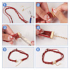 30 Sets 6 Colors Iron Chain Extender IFIN-TA0001-52-4