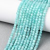 Natural Amazonite Beads Strands G-K366-H01-4mm-1