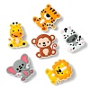 Lion/Tiger/Elephant/Monkey Zebra/Giraffe Silicone Focal Beads SIL-FS0001-19-2