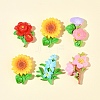 25Pcs 5 Styles Opaque Resin Cabochons RESI-FS0001-97-7