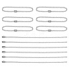 201 Stainless Steel Hanging Tag Chains STAS-N119-02C-P-1