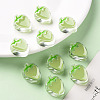Transparent Enamel Acrylic Beads X1-TACR-S155-003D-6