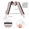 Cotton Cloth Stripe Pattern Bag Strap FIND-WH0077-75B-4