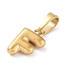 316L Surgical Stainless Steel Charms STAS-G315-01G-F-2