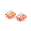 2-Hole Transparent Glass Seed Beads LS-SEED-S023-30C-14-2
