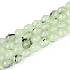 Natural Prehnite Beads Strands G-T142-82-4