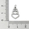 Non-Tarnish 304 Stainless Steel Pendants STAS-C097-61P-3