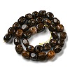 Natural Dalmatian Jasper Beads Strands G-C038-02A-04-3